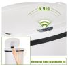 13 gL Stainless Steel Motion Sensor Trash Can White