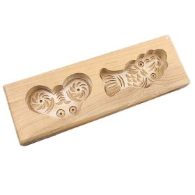 Wooden Mooncake Mold, 40g