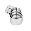 7-Piece Stainless Steel Measuring Cups Baking Cooking