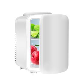 Mini Fridge, 4L/6 Can Portable Cooler & Warmer