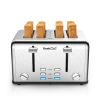 Geek Chef Stainless Steel Extra-Wide 4 Slice Toaster