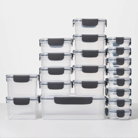 40pc Plastic Food Storage Set