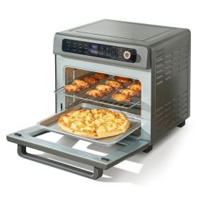 1700W VEVOR Stainless Steel 12-IN-1 Air Fryer Toaster Oven