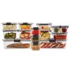 36 Piece Variety Set Plastic Storage Containers