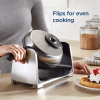 Nonstick Flip Waffle Maker - Silver