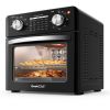 Geek Chef Stainless Steel 10QT Countertop Air Fryer Toaster Oven.