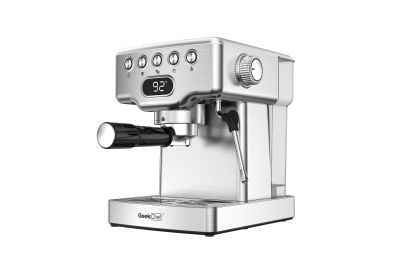 20 Bar Espresso Machine With Milk Frother For Latte And 1.8L Stainless Steel Water Tank