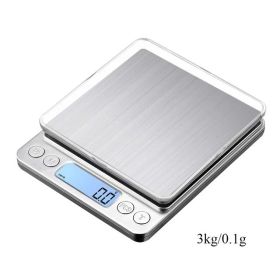 Digital Kitchen Scale with LCD/Tare. 3000g/0.1g