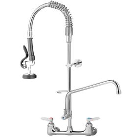 VEVOR Commercial Faucet with Pre-Rinse Sprayer