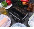 Lunch Box Leakproof Containers Stainless-Steel Tray