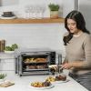 New Gourmia Stainless Steel 6-Slice Digital Toaster Oven Air Fryer