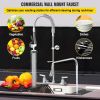 VEVOR Commercial Faucet with Pre-Rinse Sprayer