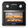 Geek Chef Stainless Steel 10QT Countertop Air Fryer Toaster Oven.