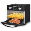 Geek Chef Stainless Steel 10QT Countertop Air Fryer Toaster Oven.