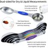 16 Pcs Stainless Steel Measuring Cups and Spoons Set