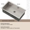 32-Inch Stainless Steel Undermount Kitchen Sink