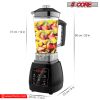 5 Core 2L Professional Countertop Blender Touch Screen For Kitchen 68 Oz 2000W High Speed BPA Free 6 Titanium Blade Smoothie Blender Electric For Soup