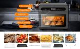 26 QT Geek Chef Steam Convection Air Fryer Toast Oven Combo