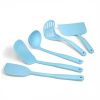 Set of 5 Non Stick & Heat Resistant Nylon Spatulas