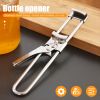 Multi-functional Stainless Steel Manual Can Opener Jar Lid Gripper