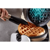 Nonstick Flip Waffle Maker - Silver