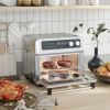 1800W, Stainless Steel Air Fryer Toaster Oven