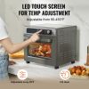 1700W VEVOR Stainless Steel 12-IN-1 Air Fryer Toaster Oven