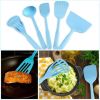 Set of 5 Non Stick & Heat Resistant Nylon Spatulas