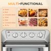 21 Qt 7-In-1 Convection Oven Counter top Air Fryer Toaster.