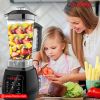 5 Core 2L Professional Countertop Blender Touch Screen For Kitchen 68 Oz 2000W High Speed BPA Free 6 Titanium Blade Smoothie Blender Electric For Soup