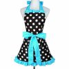 1pc Cute Retro Polka Dot Aprons