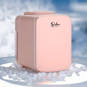 Simple Deluxe Mini Fridge (Color: Pink)