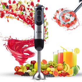 5 Core Handheld Blender, Electric Hand Blender 8-Speed 500W, Immersion Hand Held Blender Stick with Food Grade Stainless Steel Blades for Perfect Smoo (SKU: HB 1510)