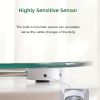 1pc Transparent Bathroom LCD Electronic Digital Smart Scale