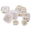 Food Storage Container Set with Easy Locking Lids