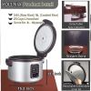 13.8QT/65 Cup Commercial Large Rice Cooker & Food warmer